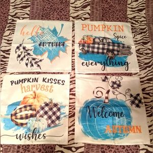 Fall pillow covers